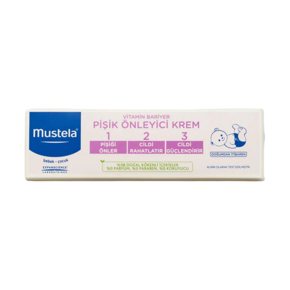 Mustela Vitamin Barrier Cream 1-2-3 100ml