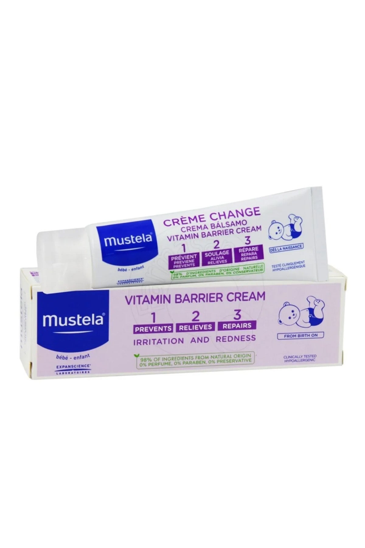 MUSTELA VITAMIN BARRIER CREAM 1-2-3 50 ML