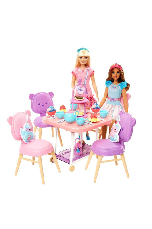 My First Barbie - İlk Barbie Bebeğim Çay Partisi Oyun Seti HMM65