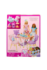 My First Barbie - İlk Barbie Bebeğim Çay Partisi Oyun Seti HMM65