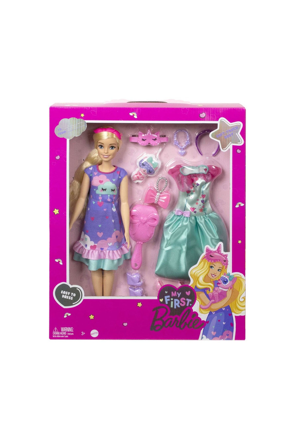 My First Barbie - İlk Barbie Bebeğim - Delüks Bebek