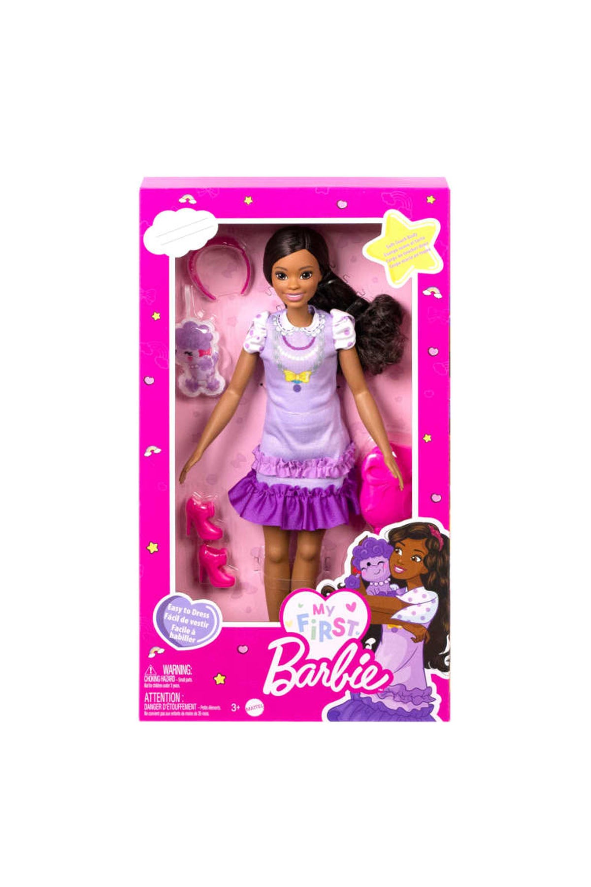 My First Barbie -İlk Barbie Bebeğim Serisi Bebekleri-Brooklyn