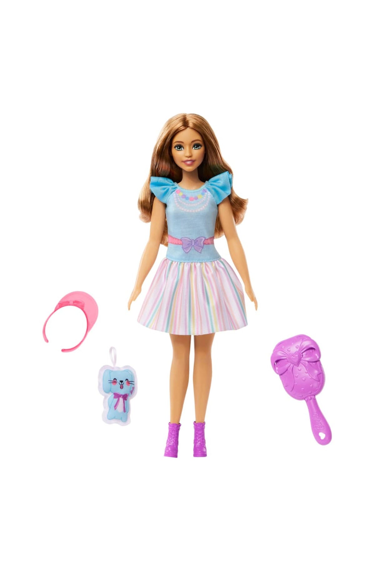 My First Barbie -İlk Barbie Bebeğim Serisi Bebekleri-Brunette