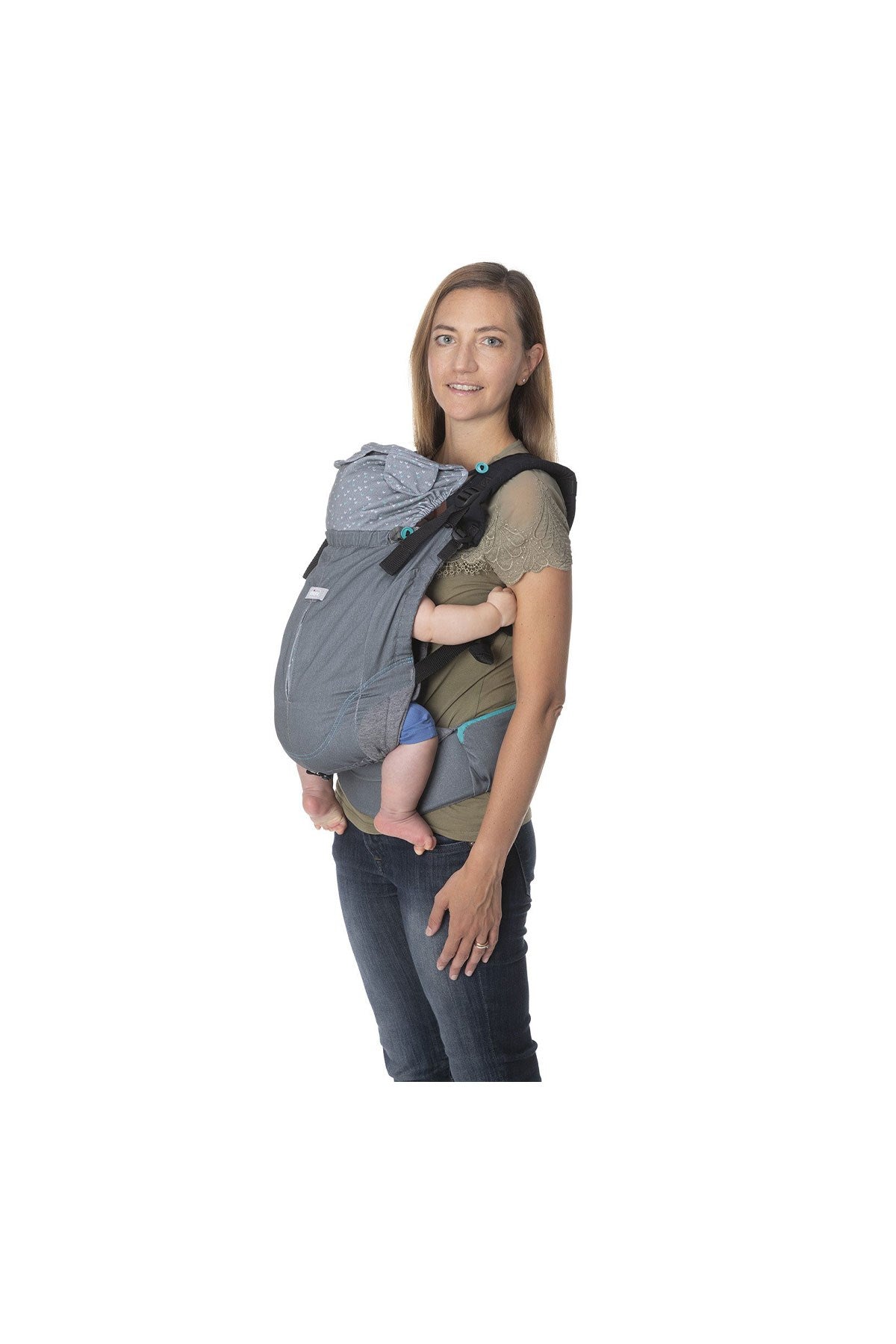 Myamaki Fit Baby Kanguru Cool Grey