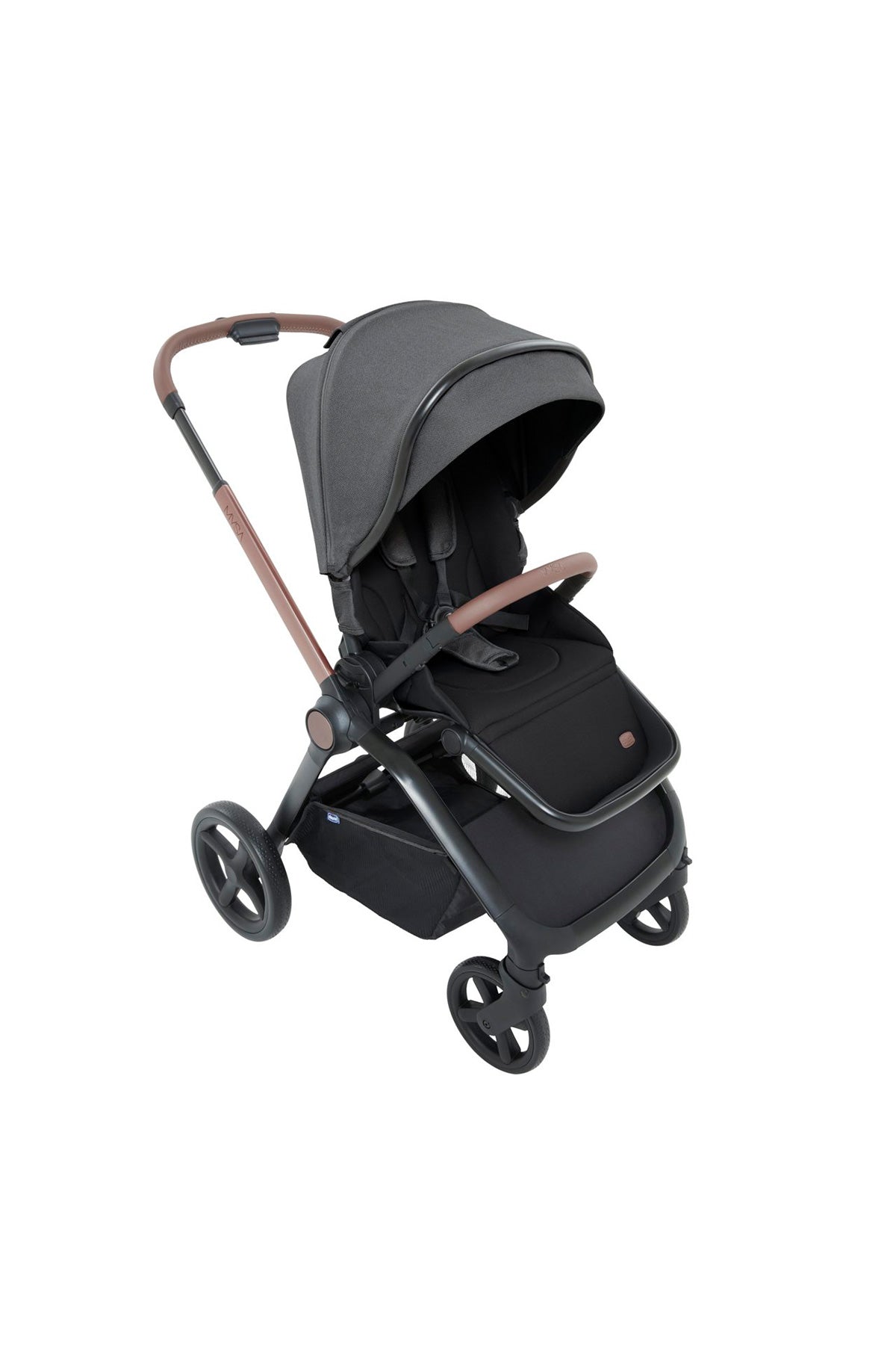 MYSA BEBEK ARABASI BLACK SATIN