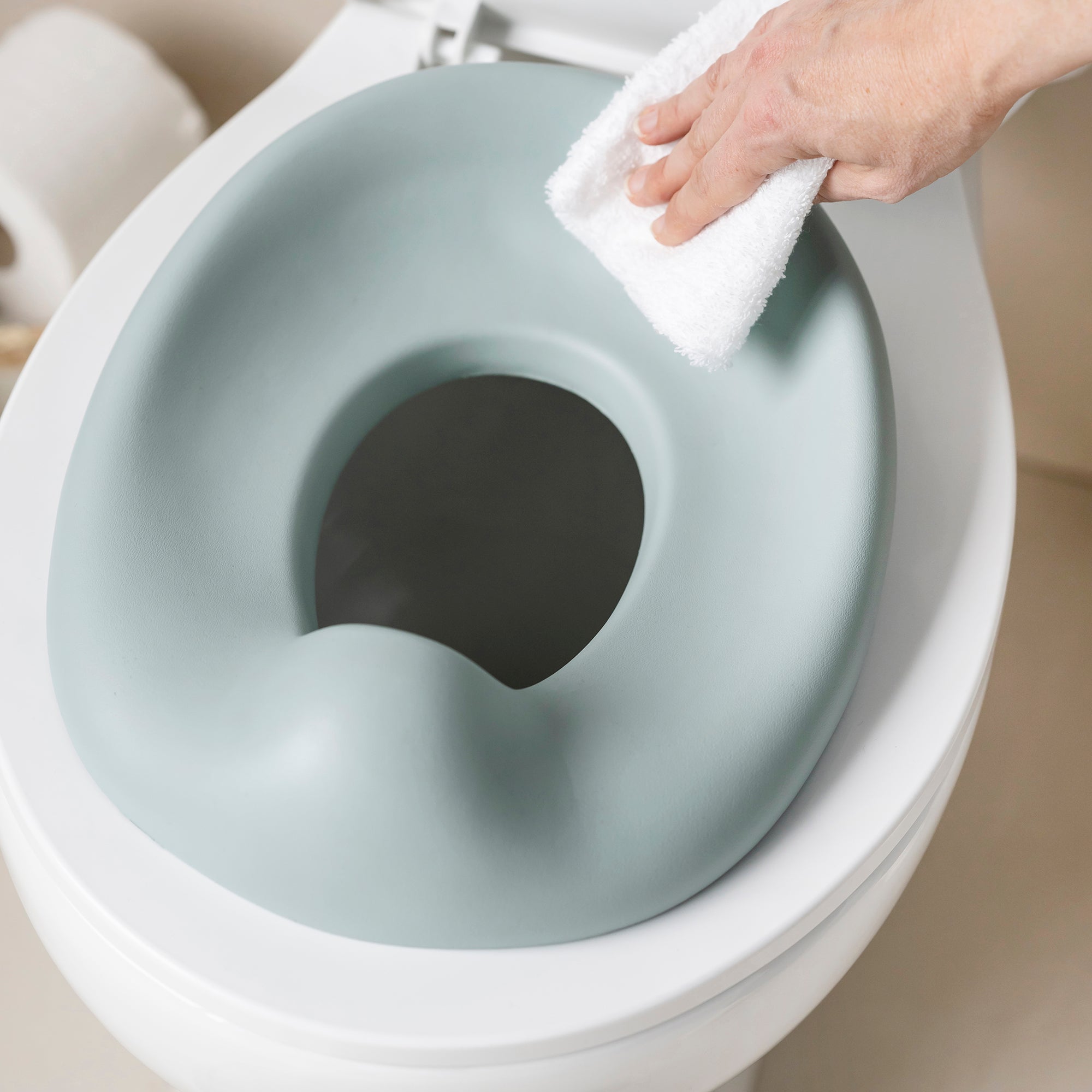 Nattou Potty Care 3 in 1 Lazımlık Oturak Ve Tuvalet Adaptörü - Yeşil