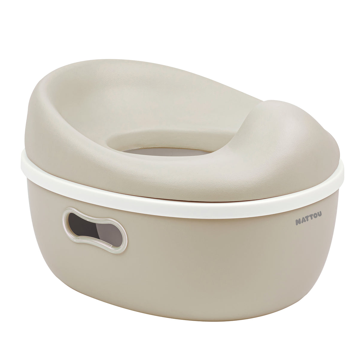 Nattou Potty Care 3 in 1 Lazımlık Oturak ve Tuvalet Adaptörü Bej