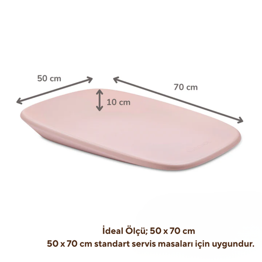 Nattou Softy Alt Değiştirme Minderi 70x50cm Pembe