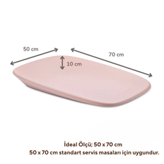 Nattou Softy Alt Değiştirme Minderi 70x50cm Pembe