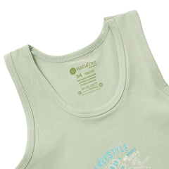 Natuline 2'li Robot Desenli Likralı Erkek Çocuk Atlet