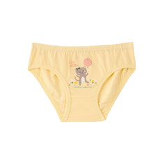 Natuline 3'lü Kız Çocuk Likralı Külot