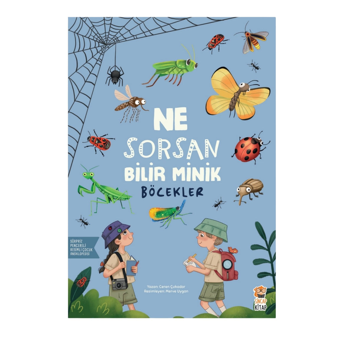 Sincap Kitap Ne Sorsan Bilir Minik Benim İlk Böcekler Kitabım