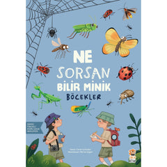 Sincap Kitap Ne Sorsan Bilir Minik Benim İlk Böcekler Kitabım