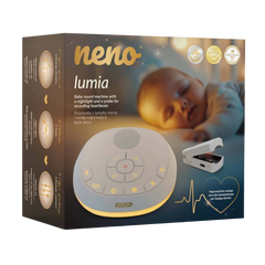 Neno Lumia Uyku Yardımcısı Gece Lambası Beyaz Gürültü ve Kalp Atışı