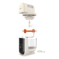 Neno Oro 4ü1 Arada Bebek Maması Hazırlayıcı Buharlı Pişirici ve Blender