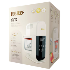 Neno Oro 4ü1 Arada Bebek Maması Hazırlayıcı Buharlı Pişirici ve Blender