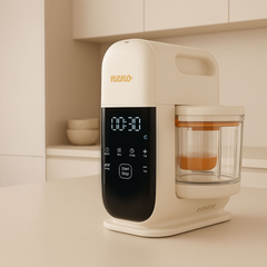Neno Oro 4ü1 Arada Bebek Maması Hazırlayıcı Buharlı Pişirici ve Blender