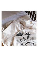 Funna Baby Nevresim Takımı Cute & Wild Bej 100x150cm - Welcome Baby