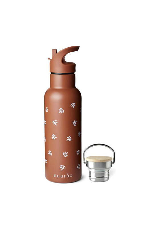 Nuuroo Pipetli Paslanmaz Çelik Termos 500ml Flower Aop