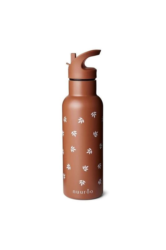Nuuroo Pipetli Paslanmaz Çelik Termos 500ml Flower Aop