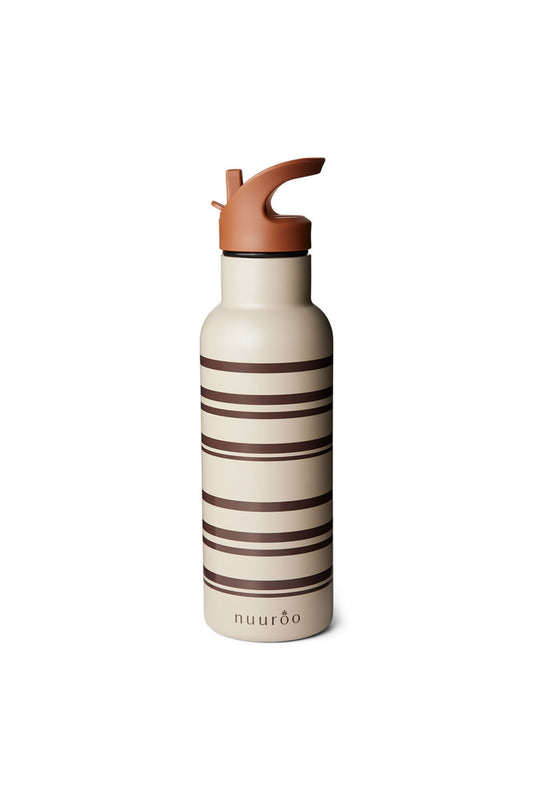Nuuroo Pipetli Paslanmaz Çelik Termos 500ml Stripe Aop