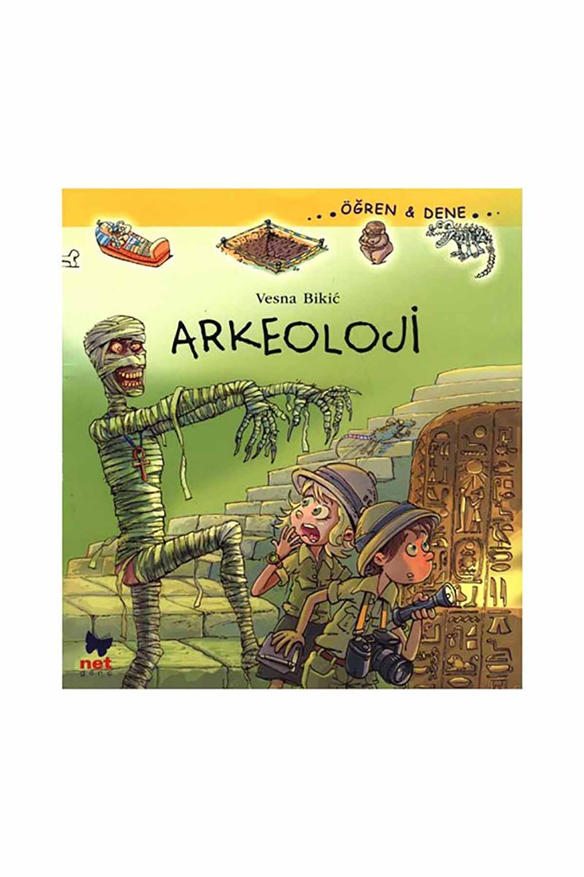 Net Kitap Öğren&Dene Serisi Arkeoloji