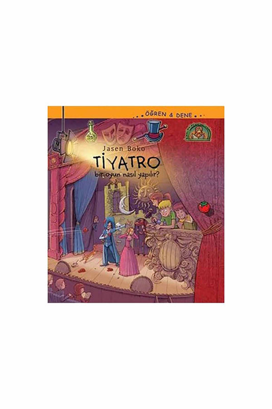 Net Kitap Öğren&Dene Serisi Tiyatro Oyun Nasıl Oynanır