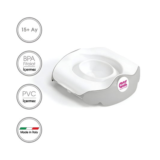 Okbaby Roady Eğitici Oturak Klozet Adaptörü Beyaz