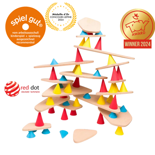 Oppi Piks Yapı ve Denge Oyunu 64 Parça