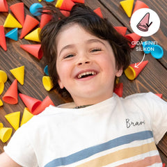 Oppi Piks Yapı ve Denge Oyunu Koni 48 Parça