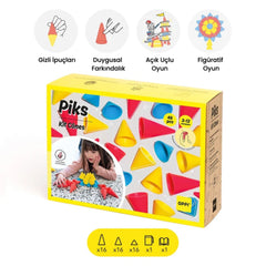 Oppi Piks Yapı ve Denge Oyunu Koni 48 Parça