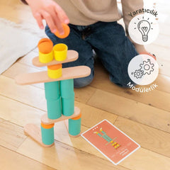 Oppi Stix Uyumlu Yaratıcı Kartlar 24 Parça