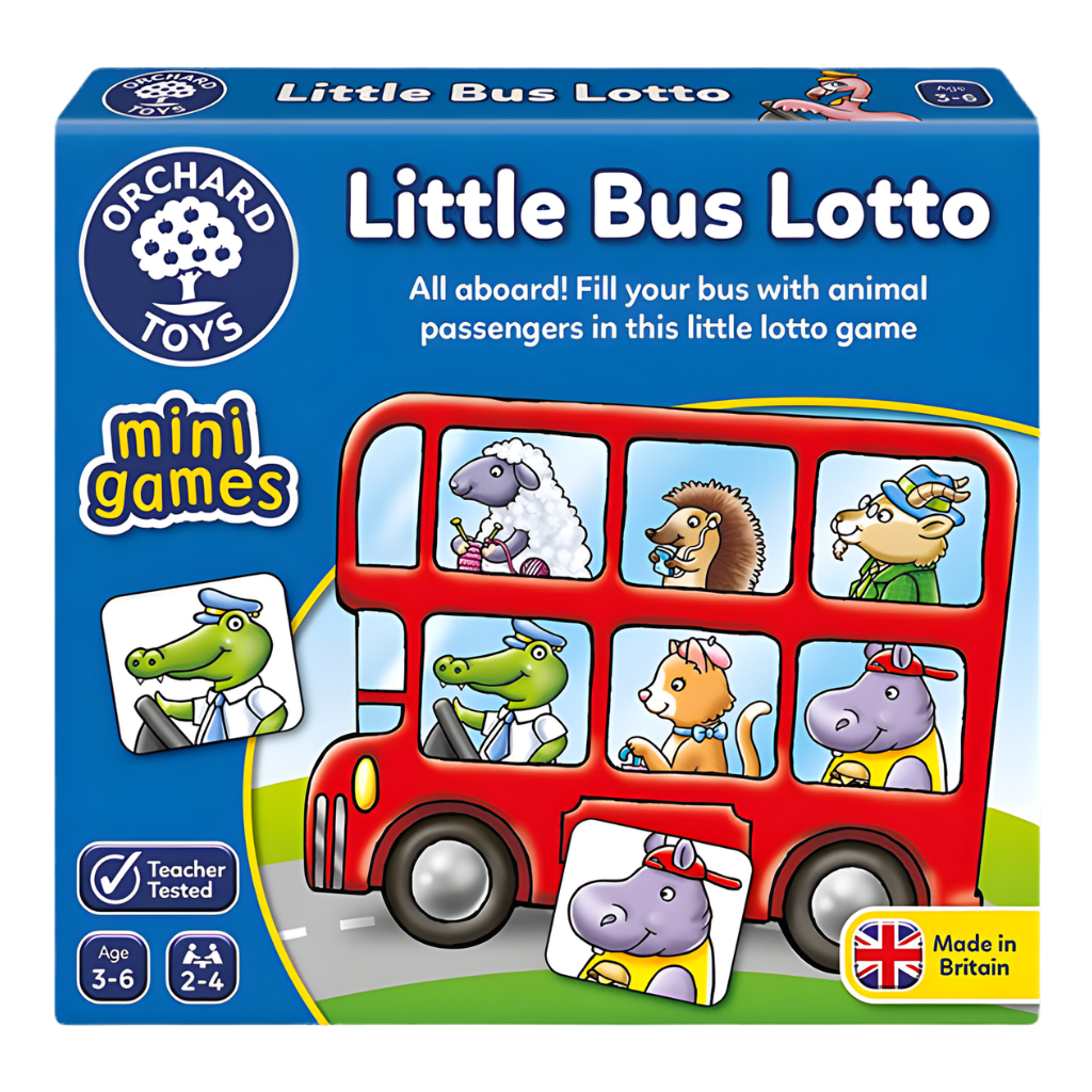 Orchard Little Bus Lotto Kutu Oyunu