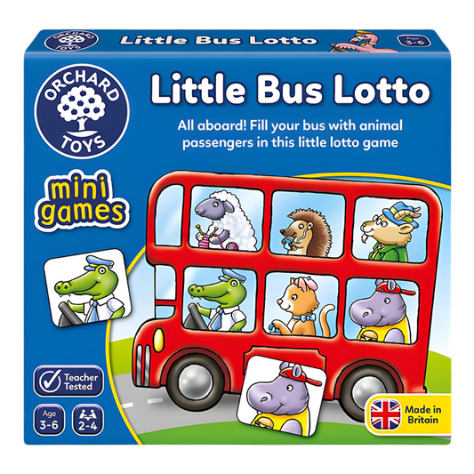 Orchard Little Bus Lotto Kutu Oyunu