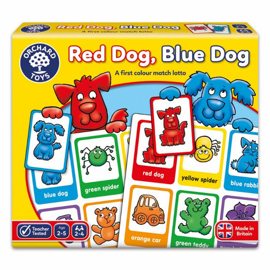Orchard Red Dog Blue Dog Renk ve Resim Eşleştirme Oyunu