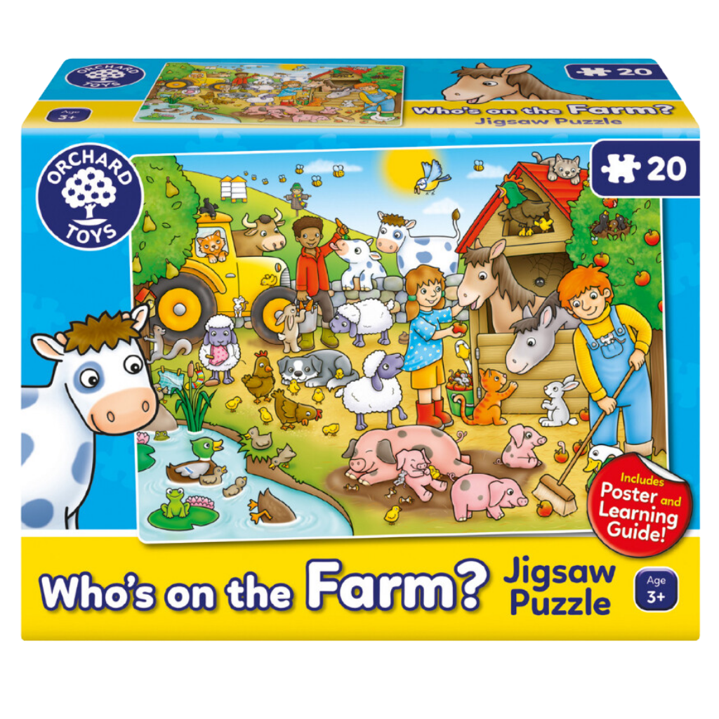 Orchard Who is On The Farm Puzzle