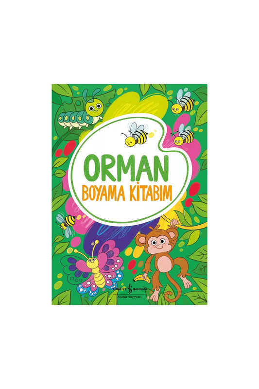 Türkiye İş Bankası Kültür Yayınları Orman Boyama Kitabım