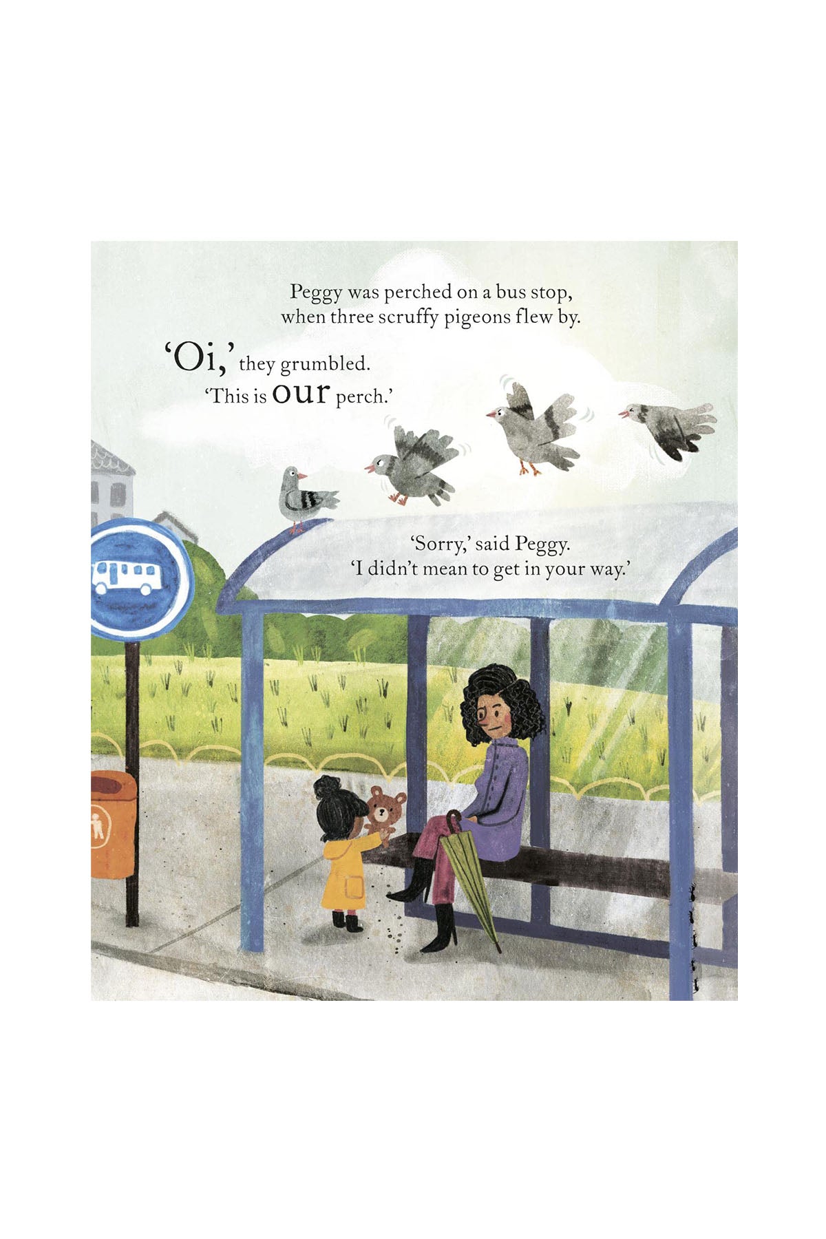 Oxford Childrens Book - Peggy The Always Sorry Pigeon