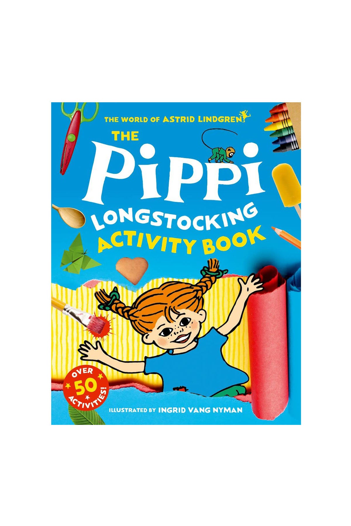 Oxford Childrens Book - The Pippi Longstocking Activity Book