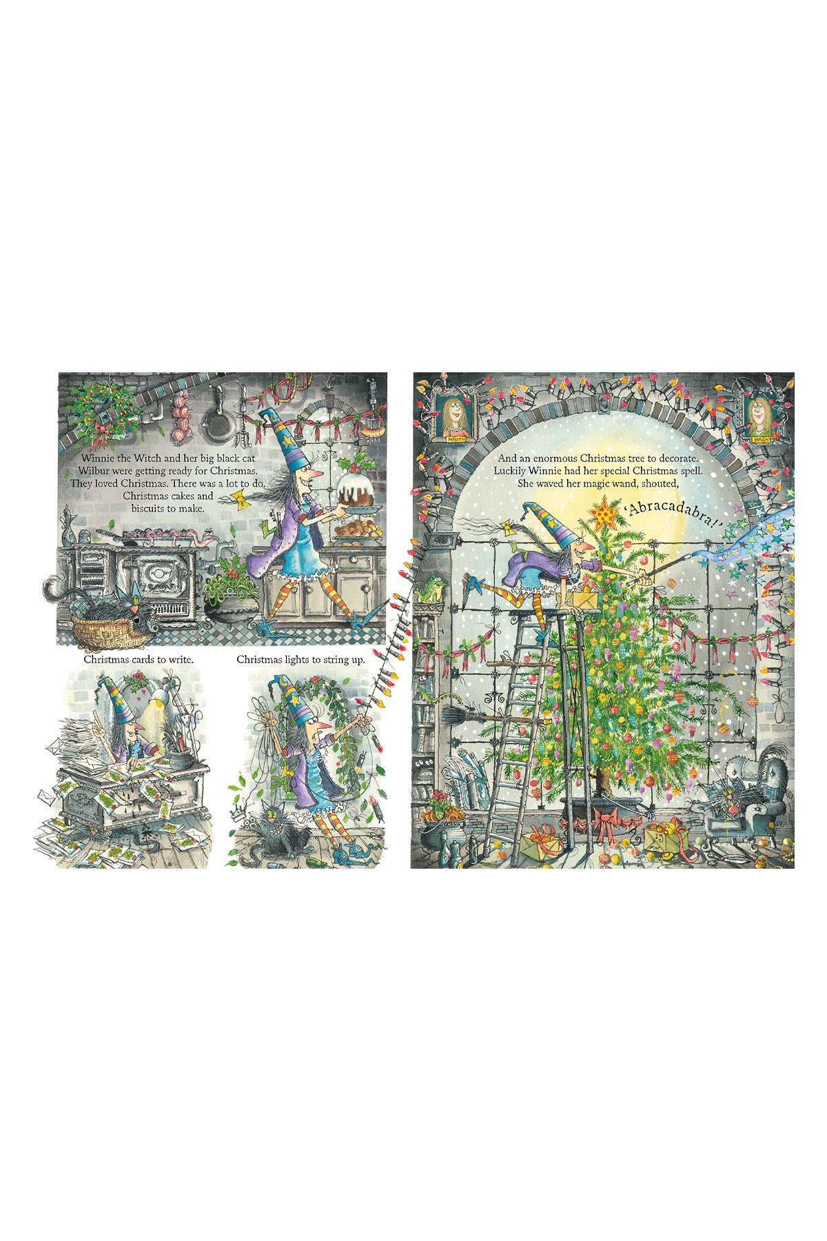 Oxford Childrens Book - Winnie And Wilbur Meet Santa