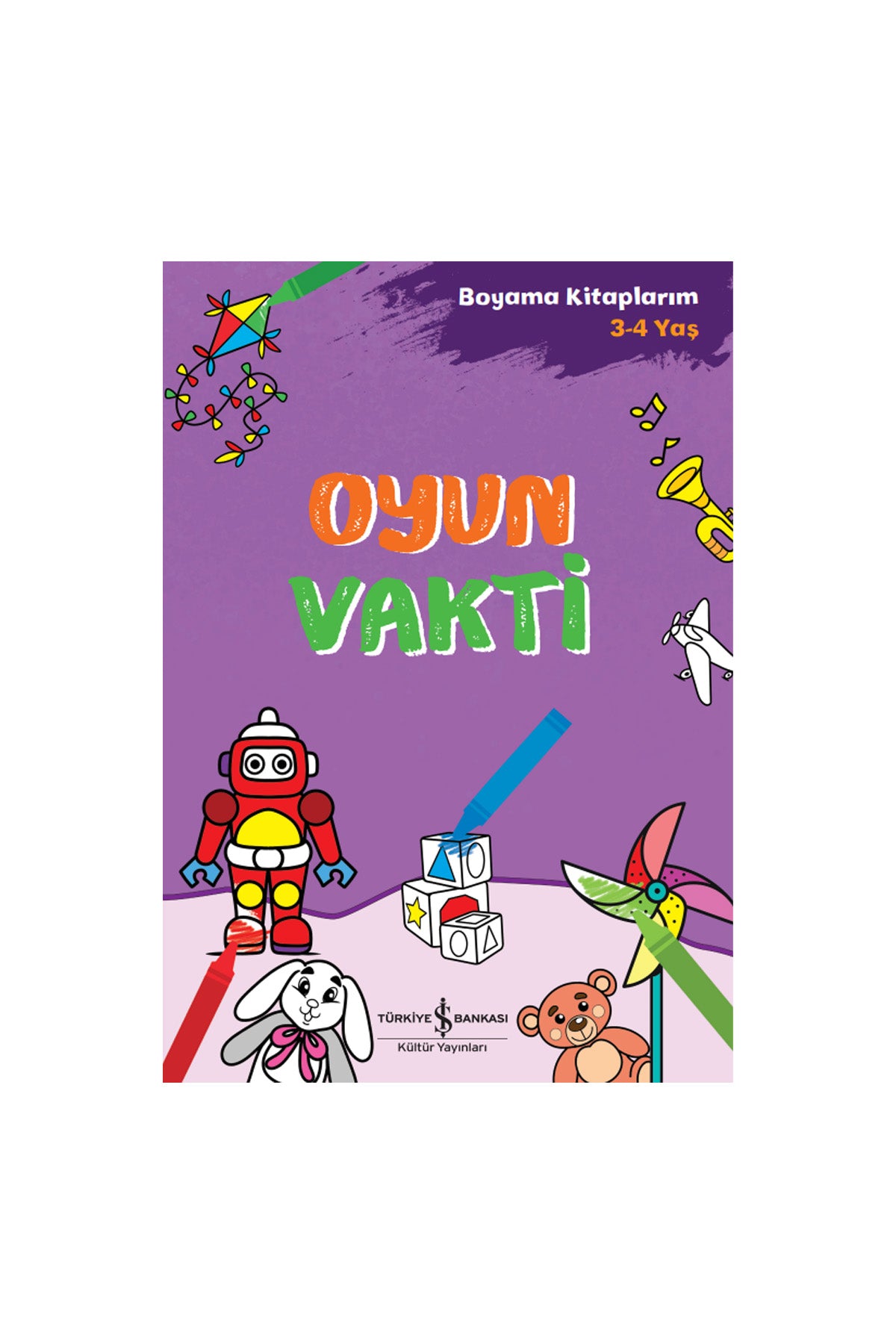 Oyun Vakti – Boyama Kitaplarım 3-4 Yaş