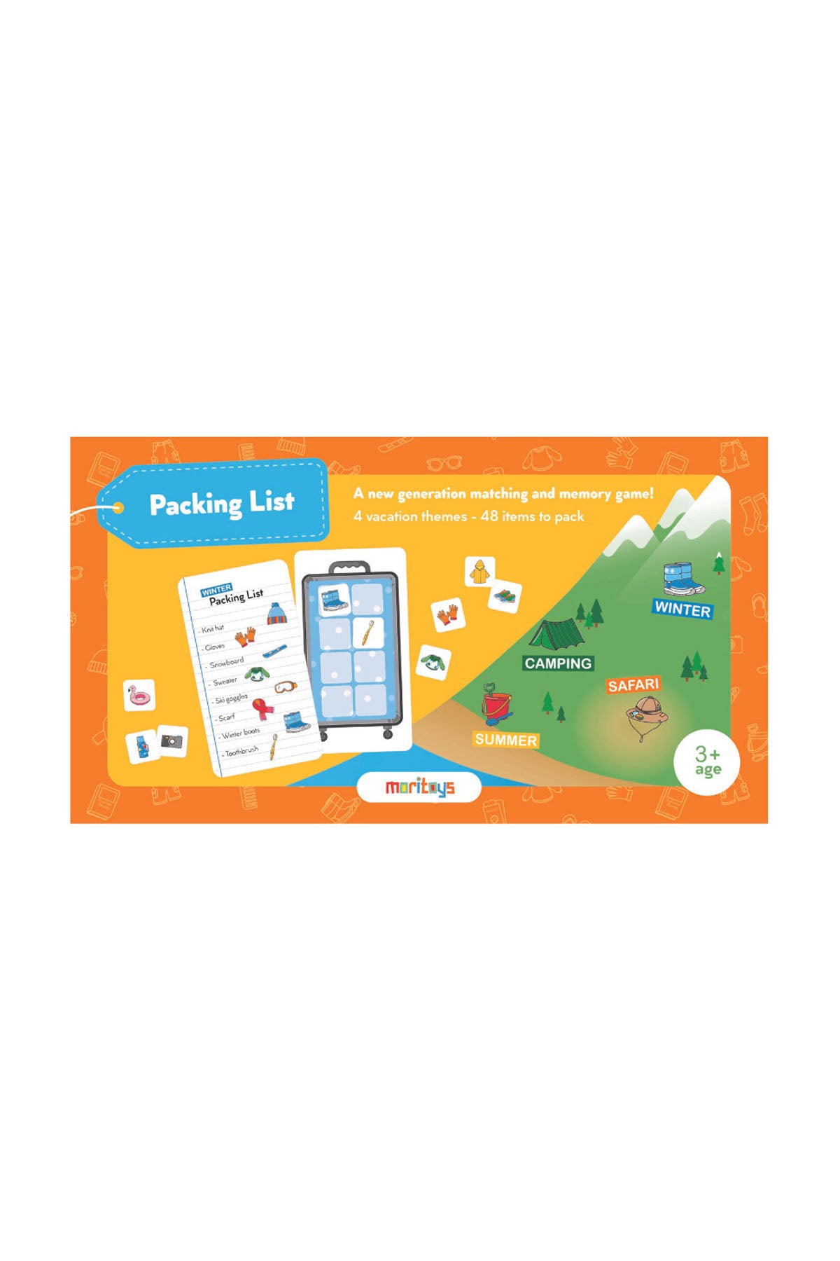 Packing List - Bavul Toplama Aile Hafıza ve Dikkat Oyunu