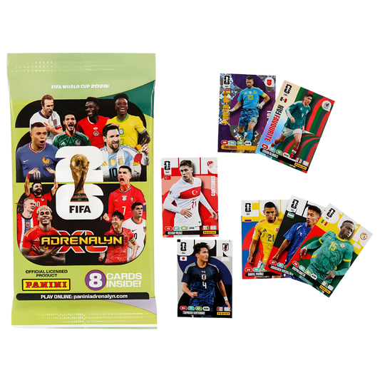 Panini FIFA World Cup 2026 Adrenalyn XL Trading Card 8’li Paket