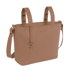 Pasito A Pasito Icon Crossbody Bebek Bakım Çantası Caramel
