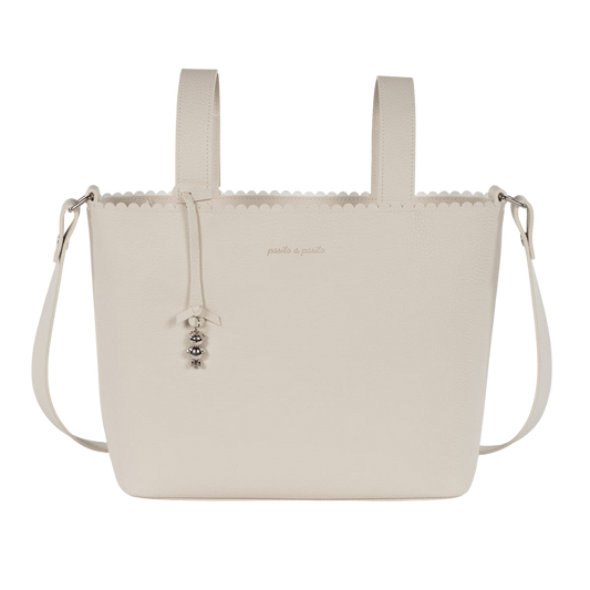Pasito A Pasito Icon Crossbody Bebek Bakım Çantası Cream