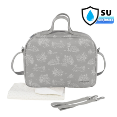 Pasito A Pasito Toile de Jouy Bebek Bakım Çantası Forest