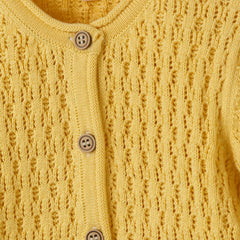 Patique Sarı Organik Pamuk 3'lü Bebek Takımı