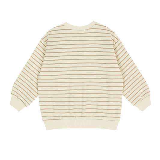 Patique Çizgili Sweatshirt