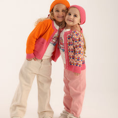 Patique Gabardin Renkli Dikişli Pantolon