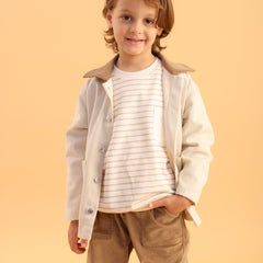 Patique Kadife Yaka Ceket